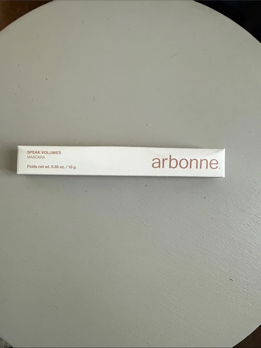 Arbonne Mascara speaks volumes